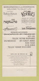 Matchbook Cover - Hotel Copacabana Acapulco Mexico WEAR 30 Strike