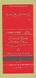 Matchbook Cover - Coral Reef Motor Inn St Petersburg Beach FL 30 Strike