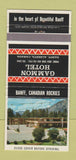 Matchbook Cover - Gammon Hotel Banff AB #1 30 Strike