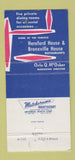 Matchbook Cover - Hotel Gramatan Bronxville NY 30 Strike