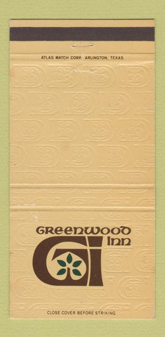 Matchbook Cover - Greenwood Inn Beaverton OR 30 Strike