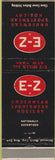 Matchbook Cover - E-Z Underwear Hosiery Jackson Heights NY