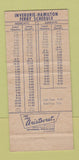 Matchbook Cover - The Inverurie Bermuda 30 Strike