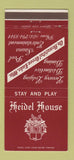 Matchbook Cover - Heidel House Green Lake WI 30 Strike