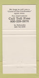 Matchbook Cover - The Cornhusker Hotel Lincoln NE 30 Strike