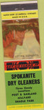 Matchbook Cover - Spokanite Dry Cleaners Spokane ? WA