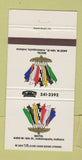 Matchbook Cover - Indianapolis Speedway Motor Motel IN 30 Strike