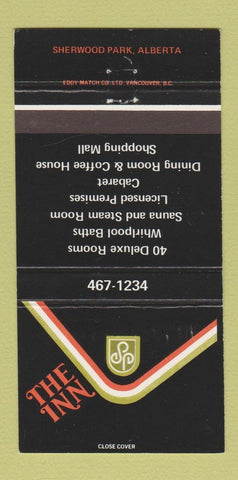 Matchbook Cover - The Inn Sherwood Park AB 30 Strike