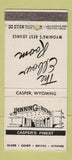 Matchbook Cover - Henning Hotel Casper WY 30 Stick