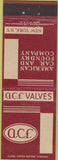 Matchbook Cover - American Car  and  Foundry New York NY