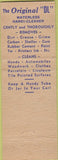 Matchbook Cover - D  and  L Hand Cleaner Banite Buffalo NY
