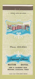 Matchbook Cover - Imperial House Motor Hotel Metairie LA 30 Strike