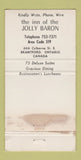 Matchbook Cover - Inn of the Jolly Baron Brantford ON WEAR 30 Strike