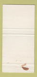 Matchbook Cover - Hotel Luna Castelldefels Barna Spain 30 Strike