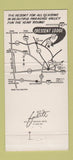Matchbook Cover - Crescent Lodge Cresco PA 30 Strike