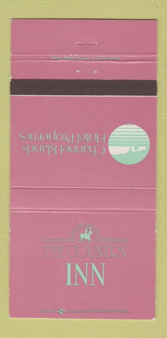 Matchbook Cover - The Country Inn Channel Islands 30 Strike