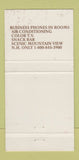 Matchbook Cover - Henniker Motel NH 30 Strike
