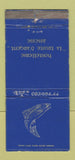 Matchbook Cover - Hostellerie La Truite D'Argent Assesse Belgium? WORN 30 Strike