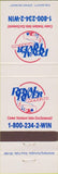Matchbook Cover - Royal River Casino no town