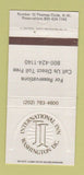 Matchbook Cover - International Inn Washington DC 30 Strike