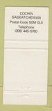 Matchbook Cover - Cochin's Jolly Roger Motor Hotel SK 30 Strike