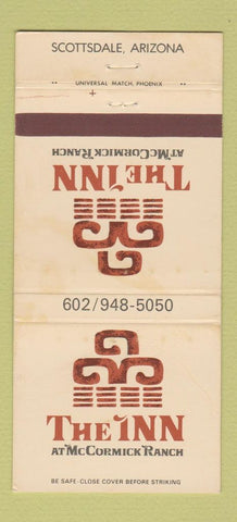 Matchbook Cover - Inn at McCormick Ranch Scottsdale AZ WEAR 30 Strike