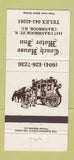 Matchbook Cover - Coach House Motor Inn Cranbrook BC 30 Strike
