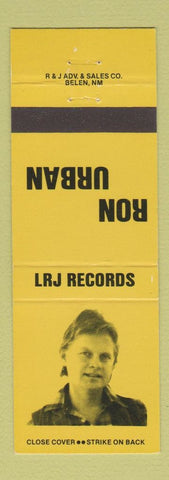 Matchbook Cover - LRJ Records Ron Urban Farmington Belen NM
