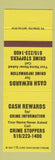 Matchbook Cover - Crime Stoppers Polk County Des Moines IA