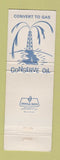 Matchbook Cover - Adams Gas Ignition System Stratford ON Cleveland OH