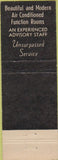 Matchbook Cover - Chicago's Gold Coast Hotel IL