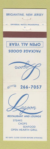 Matchbook Cover - Lagoon Restaurant Brigantine NJ