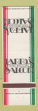 Matchbook Cover - Larry's Mexican Saloon Rancho Mirage CA