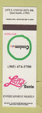 Matchbook Cover - Laff's Condomania Boutique Davie FL SAMPLE