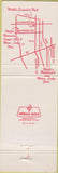 Matchbook Cover - Walli's Restaurant Motor Lodge Flint MI