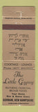 Matchbook Cover - The Little Gypsy Restaurant Gorham NH