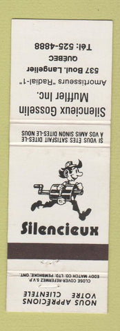 Matchbook Cover - Silencieux Gosselin Muffler Quebec QC