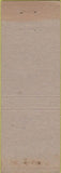 Matchbook Cover - Snyder Insurance Mount Joy PA