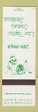 Matchbook Cover - Las Tapas Cantina Italiana Calgary AB
