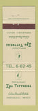 Matchbook Cover - Restaurant Las Terrazas Ensenada BC Mexico
