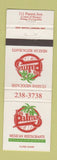 Matchbook Cover - Las Palmas Mexican Restaurants Ottawa ON
