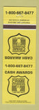 Matchbook Cover - Crime Stoppers Saskatchewan SK WORN