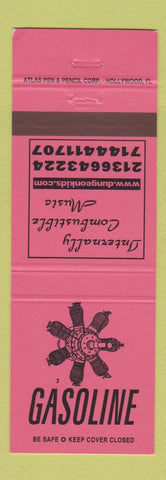 Matchbook Cover - Internally Combustible Music Gasoline Dungeon Kids