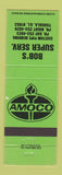 Matchbook Cover - Amoco oil gas Bob's Tuscola IL