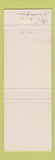 Matchbook Cover - Bob's Exxon oil gas Saco ME