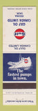 Matchbook Cover - Gulf oil gas Canada Limited Regina SK