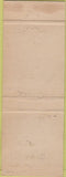 Matchbook Cover - Keeler's State Street Restaurant Albany NY