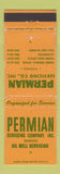 Matchbook Cover - Permian Oil Well Servicing Hobbs Lovington NM