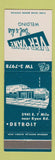 Matchbook Cover - Ver Vane Tool and Die Welding Detroit MI
