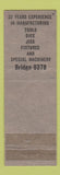 Matchbook Cover - Nu Way Machine and Die Works East St Louis IL